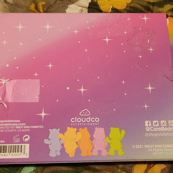 NIB! Care Bears ~ Violet Voss 12 pan palette - Picture 4 of 7